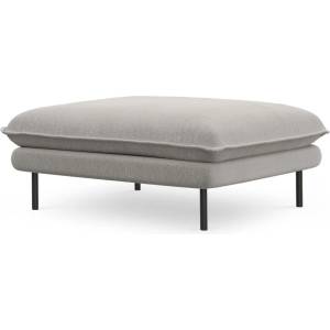 Cosmopolitan Design Светлосива табуретка за крака Vienna - Cosmopolitan Design (COS_POUF_52_F1_VIENNA3)