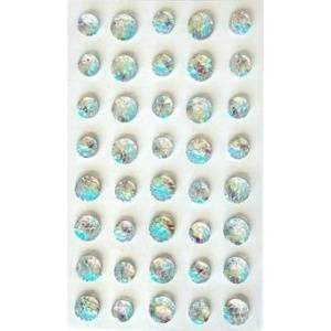 Dalprint Self-adhesive crystals fish luska 40pcs