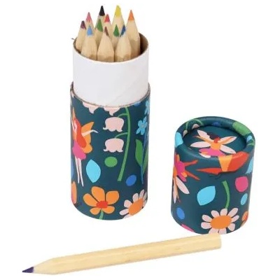 Rex London - Цветни моливи в кутия - Феи в градината (29319)