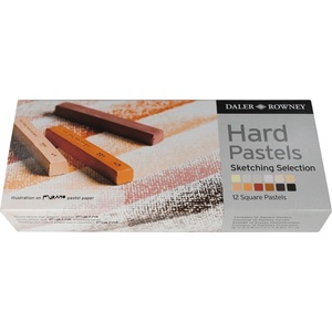 Daler Rowney Pastels Комплект carré пастели 12 бр (154902012)