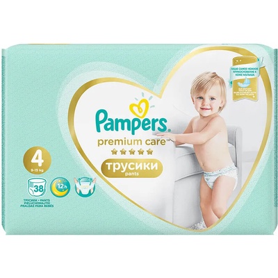 Pampers Pants 4 Premium Care 38 броя