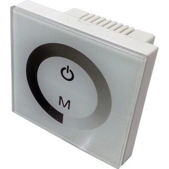 Dotykový stmívač pro LED pásky, bílý, 12V/24V