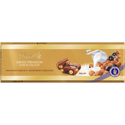 Lindt mléčná lískový oříšek 300 g