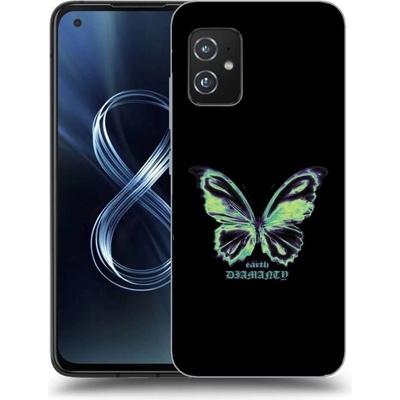 Picasee silikónové Asus Zenfone 8 ZS590KS - Diamanty Blue čiré