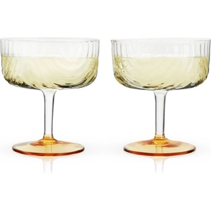 TRUEBRANDS Viski Чаши за коктейли купе deco gatsby 2 бр. - 270 мл (viski-10981)