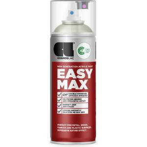 COSMOS LAC СПРЕЙ БОЯ cosmos easy 400мл 802 ral 9002 СИВО БЯЛ САТЕН (06431)