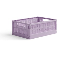 Made Crate skladacia prepravka midi lilac