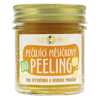 Purity Vision Bio pečující Měsíčkový peeling 120 ml – Hledejceny.cz