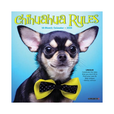 Chihuahua Rules 7 X 7 Mini Wall 2026