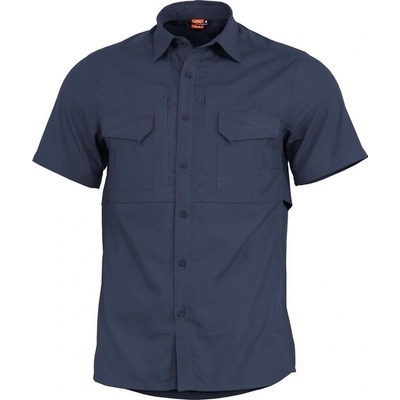 Košeľa Pentagon taktická s krátkymi rukávmi Plato Midnight Blue