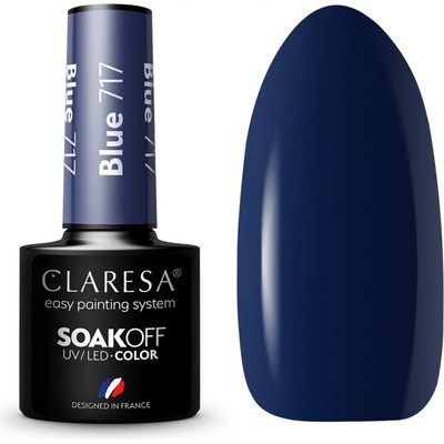 Claresa Gél lak Blue 717 5 ml