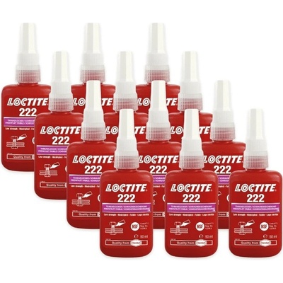 Loctite 222 nízkopevnostný zaisťovač závitov 50 ml 12 ks