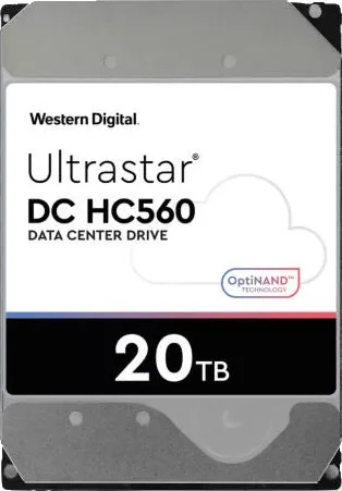 Western Digital Ultrastar DC HC560 3.5 20TB 7200RPM SATA3 (WUH722020BLE6L4/0F38785)
