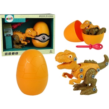 mamido Set Dinosaurus Tyrannosaurus Rex s vajcom DIY skrutkovač
