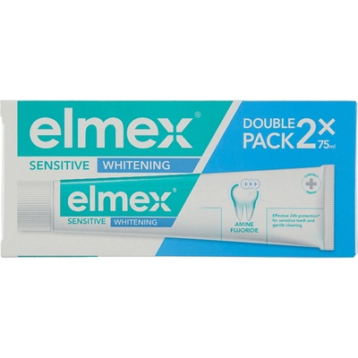 Elmex Sensitive Whitening s aminfluoridem 2 x 75 ml