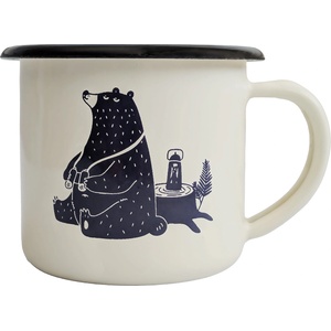 4camping Bear Cup Цвят: бежов