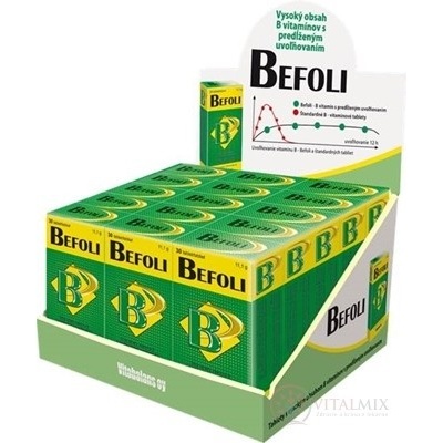 Vitabalans BEFOLI DISPLEJ 15 x 30 tablet