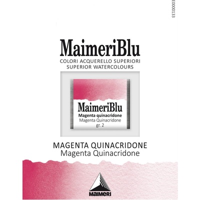 Maimeri Blu Акварелна боя Magenta Quinacridone 186 1, 5 ml 1 бр (M1607186)