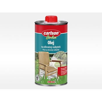 Carlson Garden olej na dřevěný nábytek 500 ml