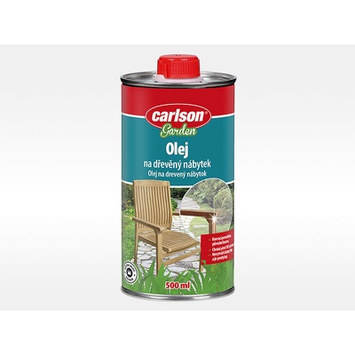 Carlson Garden olej na dřevěný nábytek 500 ml – Zboží Dáma