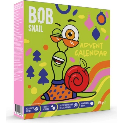 Bob Snail Šnek BOB Adventní kalendář 135 g – Zboží Mobilmania