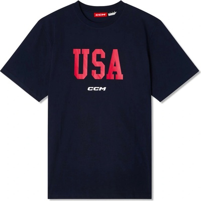 CCM Flag Tee Team USA Navy