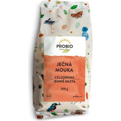 Probio Bioharmonie Jačmenná múka celozrnná jemne mletá BIO 0,5 kg