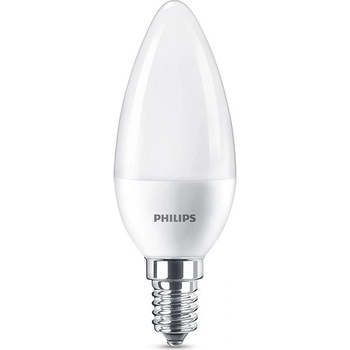 Philips LED sviečka 7 60 W, E14, Matná, 2700 K