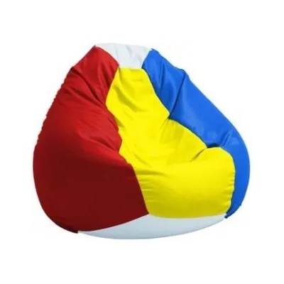 Pufrelax Калъф за пуф круша, 320л. , Nirvana Grande - Hi Romania! , (Не съдържа пълнеж), водоустойчив