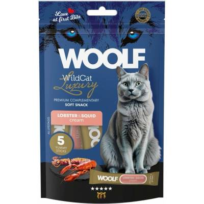 WOOLF WildCat Cream Luxury Lobster&Squid 5 x 14 g