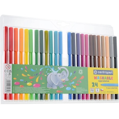 Centropen Washable 7790 24 ks