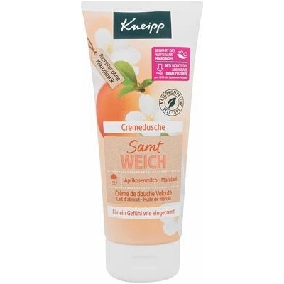 Kneipp As Soft As Velvet Body Wash Apricot & Marula hydratační sprchový gel 200 ml