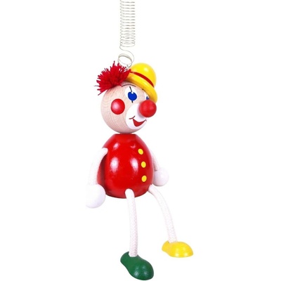 Krokido klaun figurka na pružině