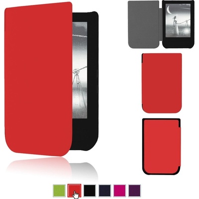 Durable Lock PB-09 Pouzdro pro Pocketbook 631 červené 8594211253345 – Zboží Živě