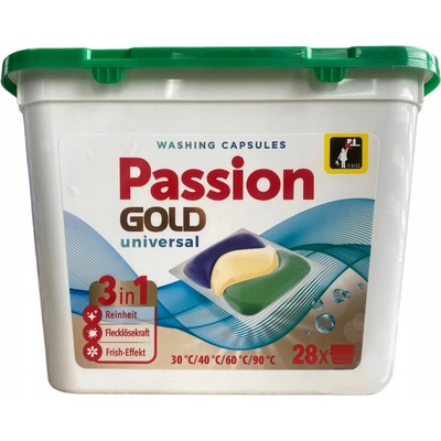 Passion Gold Kapsule na pranie Univerzálne 28 PD
