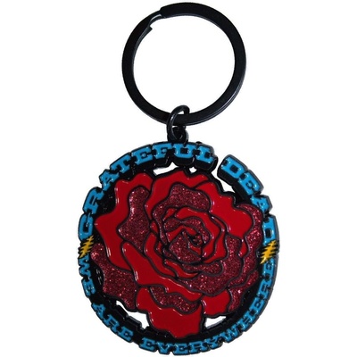 Grateful Dead Everywhere Rose Ключодържател (GRATEKEY07)