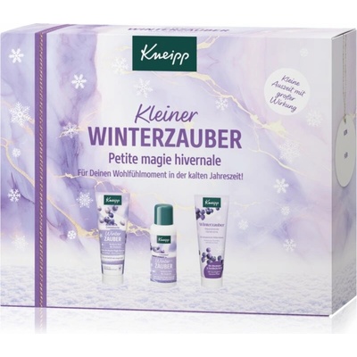 Kneipp Winter Time Winterzauber sprchový balzam 75 ml + krémová pena 100 ml + krém na ruky 75 ml kozmetická sada