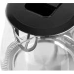 Teesa Electric kettle TEESA, glass, 1650 W, black, 1 L Електрически кани