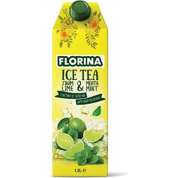 FLORINA 6бр. Студен чай Флорина лайм и мента 1.5л