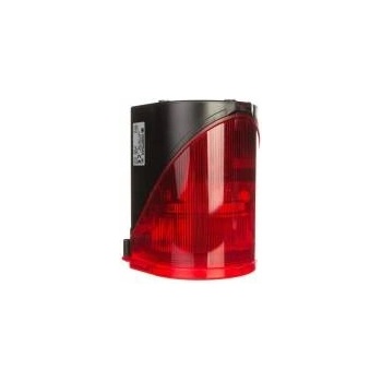 WERMA Multi-tone siren with flash light LED double red 230V AC 444.100. 68