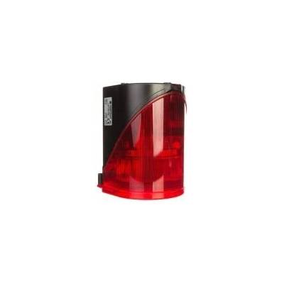 WERMA Multi-tone siren with flash light LED double red 230V AC 444.100. 68