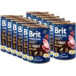 Brit Premium by Nature Junior Пуйка с черен дроб 12x400г