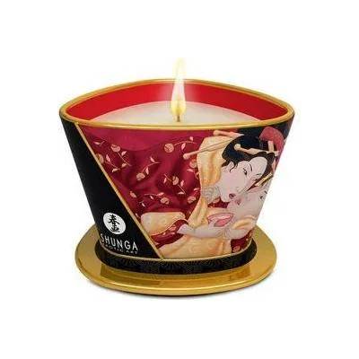 SHUNGA Масажна свещ ягода Shunga (170 ml)