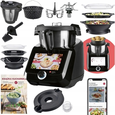 SilverCrest 2025 Wi-Fi Smart Monsieur Cuisine 1200 W černý