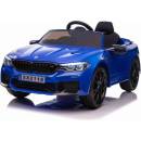 Beneo Elektrické autíčko BMW M5 24V Mäkké EVA kolesá Motory: 2 x 24V Kapacita batérií 24V LED Svetlá 2,4 GHz diaľkové ovládanie MP3 Prehrávač Koženkové sedadlo ORIGINÁL licencia čierna