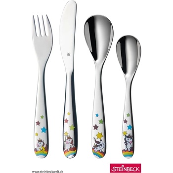 WMF Детски комплект прибори за хранене unicorn, 4 бр. , wmf (wm1286056040)