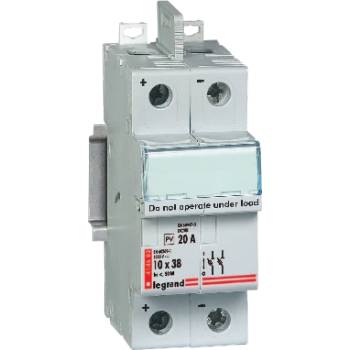 Image 1 of Legrand Разединител стопяем предпазител 2P 10х38мм 1000V 2мод. - 414682 (414682)