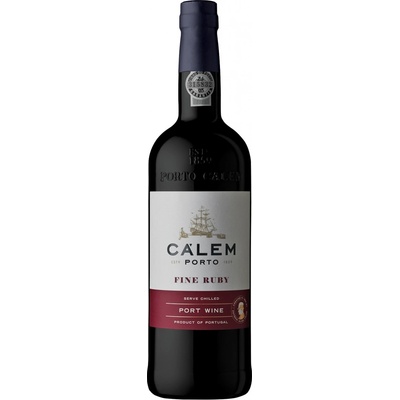 Cálem Porto Ruby 19,5% 0,75 l (holá láhev)