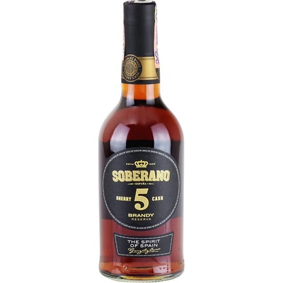 Soberano 5 roč. 36% 0,7 l (kartón)