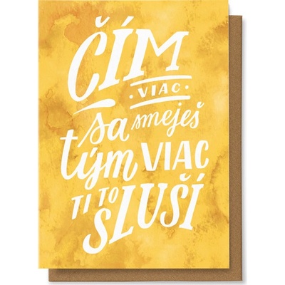Chaukiss Čím viac sa smeješ tým viac ti to sluší